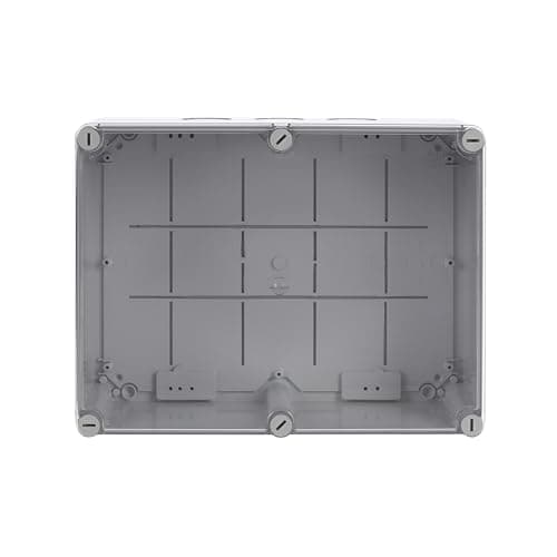 Image of ABB IP65 Junction Box • Fully Dust Sealed Enclosure • Waterproof Electric Cable Connector Unit • Shockproof Adaptable Indoor/Outdoor Box • 310 x 240 x 110mm