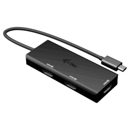 Image of i-tec USB-C Triple 4K HDMI Video Adapter with Power Delivery 100W