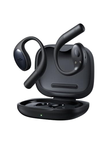 Image of 1MORE S51 Open Ear Headphones, Ultra-Lightweight Design, Secure Fit, Open Ear Earbuds Wireless Bluetooth, 40H Playtime, Bass More+ Technology, IPX5 Waterproof, Clear Calls, Game Mode