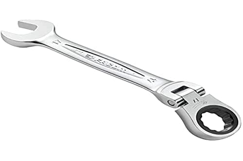 Image of Facom 467BF.16 Combination Spanner with Hinged Ratchet Metric 16 mm Silver