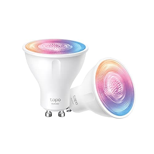 Image of TP-Link Tapo L630 (2-Pack) GU10 Smart LED Smart WiFi Bulb, RGBW Multicolor, 16 Million Colors, Amazon Alexa, 350 Lumens, 3.7W, Energy Saving, Pack of 2, packaging may vary