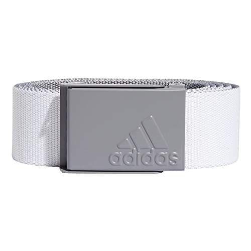 Image of adidas Men's Golf Reversible Web Belt L grey three