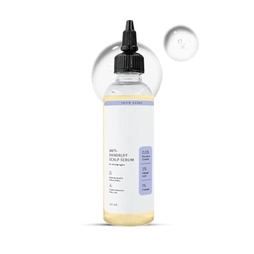 Image of Anti-Dandruff Scalp Serum – 100ml | With 2% Salicylic Acid, 1% Prebiotic & 0.5% Piroctone Olamine | Fights Dandruff, Itchy & Flaky Scalp | Sulphate & Paraben Free | Scalp Treatment for Men & Women