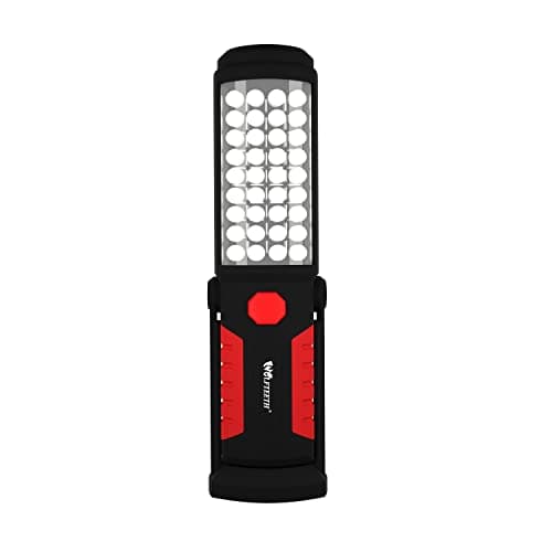 Image of Wolfteeth LED Torches , 36+5 Magnetic Work Light Portable Flashlight Inspection Lamp Camping Light, 360 Degree Hanging Rotary Hook and 270 Degree Magnet Stand Base for Home Work Emergency Use 7192
