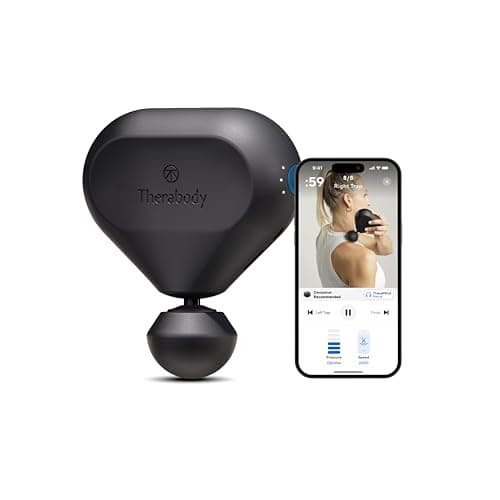 Image of Theragun Mini 2.0 Portable Deep Tissue Massage Gun Relieves Muscle Pain Neck Back Legs Hands Shoulders Feet (Black)