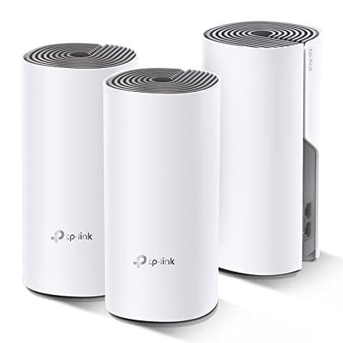 Image of TP-Link Deco E4 (3-Pack) – AC1200 WiFi Repeater, Mesh WiFi Intelligent, Dual Band up to 350 m², 2 x Ports 100/10 Mbps, MU-MIMO, up to 100 Devices, Suitable for Xiaomi Mi Box