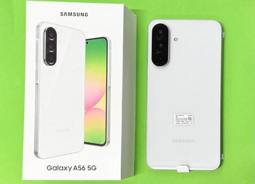 Image of SAMSUNG Galaxy A56 5G Smartphone 128 GB Grey