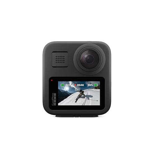 Image of GoPro Max - Traditional Waterproof 360+ Action Camera with Spherical Touch Screen 5.6K30 HD Video 16.6MP 360 Photos 1080P Live Streaming Stabilization