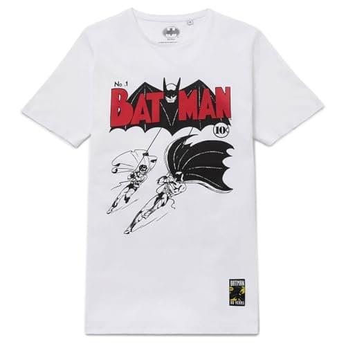 Image of Batman 80th Anniversary 40s Legend T-Shirt - White XL