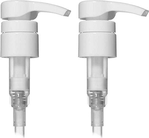 Image of Gunky Monkey Universal Pump Dispenser Pack of 2, Fit Most popular Shampoo, Conditioner size 1 Litre, 1000ml, 750ml, 500ml, 1L, White