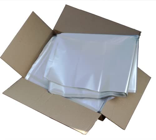 Image of Heavy Duty Compactor Bin Bags (Pack of 100) - Heavy Duty General Commercial Waste Recycled 120Litre 20kg Refuse Sacks Bin Liners Bin Bags (Clear)