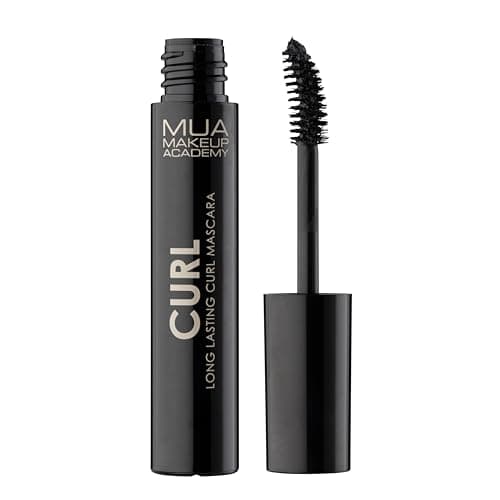 Image of MUA Makeup Academy Long Lasting Curl Mascara, Black, Vegan & Cruelty Free, 6ml