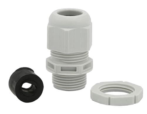 Image of Wiska 10106237 Tail Kit Solutions M20, 1 x 1.5mm Flat Cable Entry, Grey