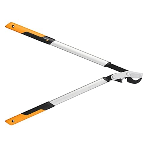 Image of Fiskars PowerGear X Loppers Bypass L LX98, Fresh Wood Cutter with Sharp Blades, size L, Non-stick coating, Cutting diameter: 5 cm, Hardened steel, Length: 80 cm, Black/Orange, 1020188