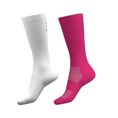 Image of Karrimor Mens 2 Pack Run Sck White/pink 7-11
