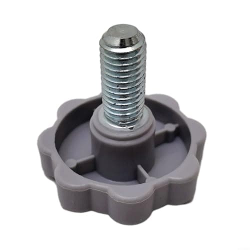 Image of Vibsky Replacement Knob Pin for Stepper Machines, 14mm Screw Diameter Hand Tighten Bolts, for Plastic Metal Fitness Equipment Accessory(black)