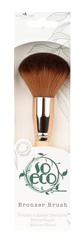 Image of So Eco Bronzer Brush - Large Fluffy Vegan Makeup Brush, Seamlessly Applies Bronzer, Soft Synthetic Bristles, Bamboo Handle, Cruelty-Free Beauty Tool