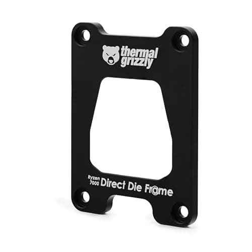 Image of Thermal Grizzly - Direct Die Frame Ryzen 7000 - For Mounting Ryzen 7000 CPUs Without The Integrated Heatspreader - Significantly Lowers Operating Temperatures
