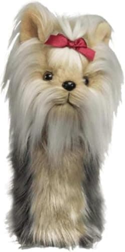 Image of Daphne's Novely Headcover - Yorkshire Terrier, Grey