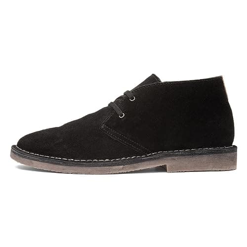 Image of Hush Puppies Men's Samuel Chukka Boot, Black, 11 UK, 46 EU