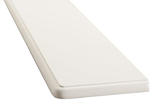 Image of Greenhurst 1-tier easylife lifestyle solutions Easy Fit Radiator Shelves, White, 24-Inch