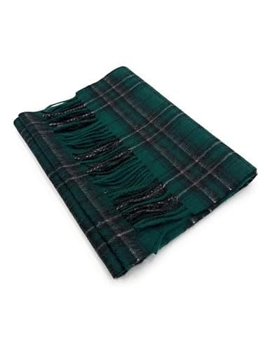 Image of 100% Soft Lambswool Clan Tartan Scarf Unisex 30cm x 180cm (MacLean Hunting Modern)