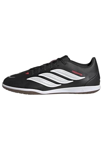 Image of adidas Unisex Predator Club Sala Indoor Football Shoes, core Black/FTWR White/Lucid red, 9 UK