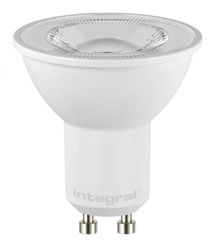 Image of Integral ILGU10DC117 5.7w GU10 LED spot Bulb, 2700k, dimmable, 36° Beam, 620lm =75w