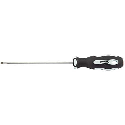Image of Draper 34972 Expert Plain Slot Soft Grip Parallel Tip Screwdriver, 3mm x 100mm