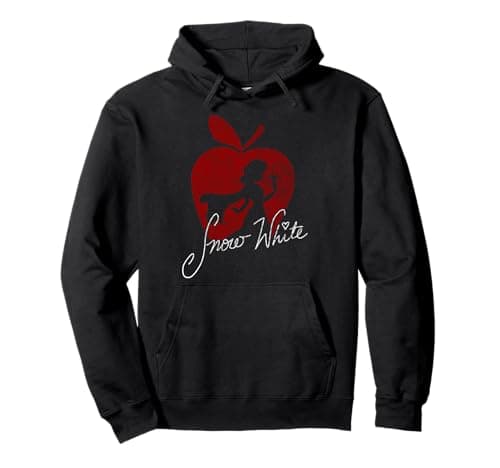 Image of Disney Snow White Apple Silhouette Pullover Hoodie