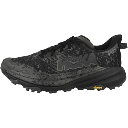 Image of HOKA ONE ONE 1155150-BCKT Speedgoat 6 GTX Men Black/Outer Orbit UK 8