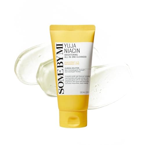 Image of SOME BY MI Yuja Niacin Brightening All in One Cleanser 100ml – Korean Skincare Face Wash with Niacinamide & Yuja Extract – Low pH Daily Cleanser for Pores, Sebum Control & Dull Uneven Skin