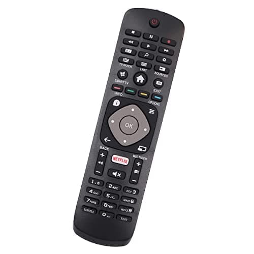 Image of POFET Universal remote Remote philips tv remote control for All Philips Smart TV with NETFLIX Button with Philips TV with NETFLIX Function