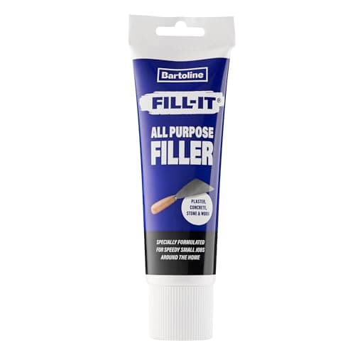 Image of Bartoline Ready Mixed Instant Filler 330g – Quick-Drying Tube Filler for Plaster, Wood, Brick & Stone Repairs