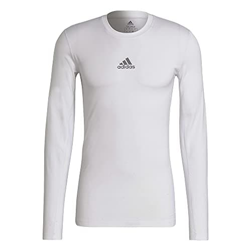 Image of adidas Techfit Long Sleeve Compression Top - Mens Soccer L