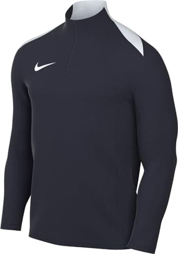Image of Nike FD7667-455 Dri-FIT Academy Pro 24 Drill Top K Sweatshirt Men's Obsidian/Obsidian/White/White Size M