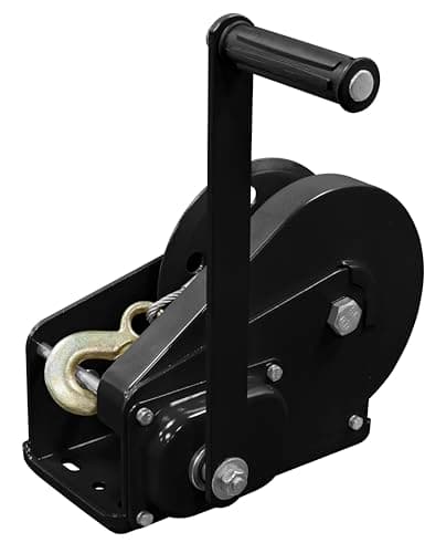 Image of Sealey 1130kg Capacity Geared Hand Winch with Brake & Cable - GWC2500B