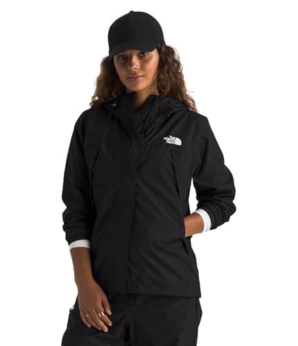 Image of The North Face Women's Antora Rain Parka Coat, Tnf Black, L