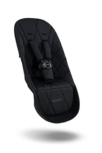 Image of iCandy Orange 3 Second Seat Fabric Black