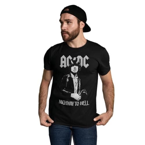 Image of AC/DC Highway to Hell, MEACDCRTS089, Black, Large, Black, L