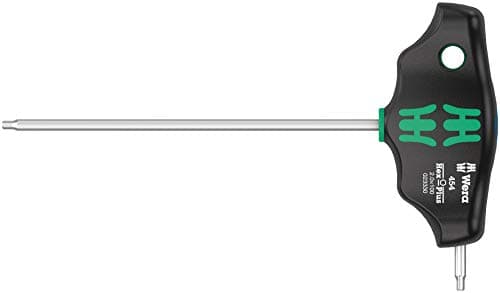 Image of Wera 05023330001 454 T-Handle Hexagon Screwdriver Hex-Plus 2 x 100 mm