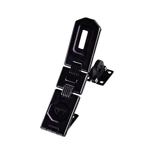 Image of Squire DHH1 Henry Double Hinge Hasp and Staple, Black, One Size