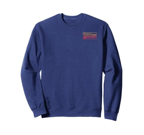 Image of Back To The Future Gradient Neon Pocket Logo Sweatshirt