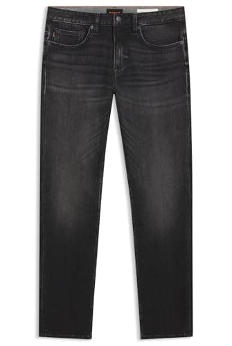 Image of BOSS Men's Delaware Bo 10276475 01 Jeans_Trousers, Black 002, 35 W/34 L