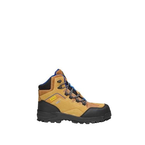 Image of Aigle Men's NASSIO EVO S3 Construction Shoe, Camel, 10 UK