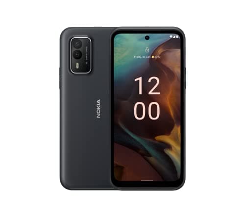 Image of Nokia XR21 5G 6.49” Smartphone with 64MP AI camera, 2-day Battery life, 6GB/128GB Storage, IP69K Water & Dust-proof, Drop-proof with MIL-STD-810H level durability, Dual Sim - Black