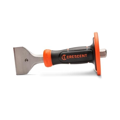 Image of Crescent 2-3/4" x 9" Electrician Chisel with Handguard - CECH234H