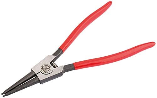Image of Draper 384-A3 40mm-100mm A3 Elora Straight External Circlip Pliers, Blue, 40 mm-100 mm