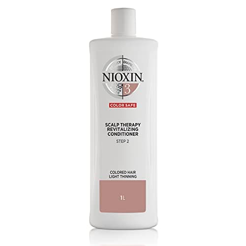Image of Nioxin 3-Part System, System 3 Coloured Hair with Light Thinning, Hair Thickening Treatment, Scalp Therapy, Conditioner 1L