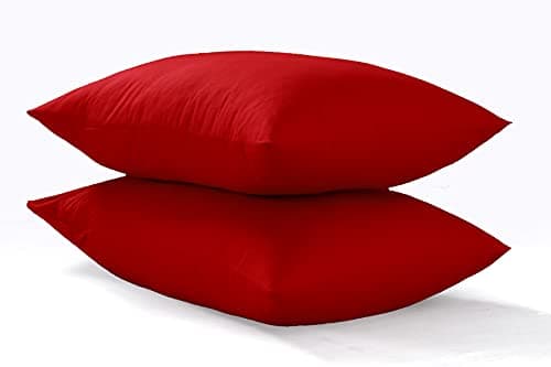 Image of Sapphire collection 300 Thread Count 100% Egyptian Cotton (Pair of Pillowcase, Red)